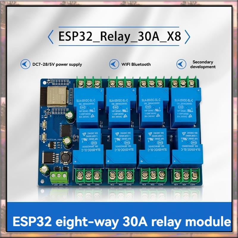Espressif Esp32 - BAAZ HOT 8 Channel Relay Modul
