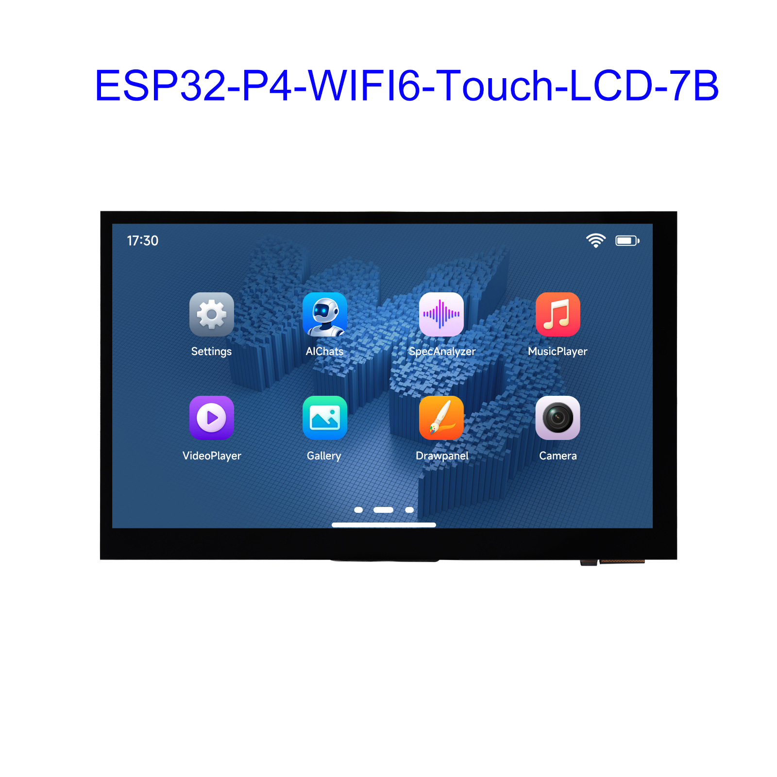 Esp32 P4 - ESP32-P4-WIFI6 Papan Pengembangan Layar Sentuh 7
