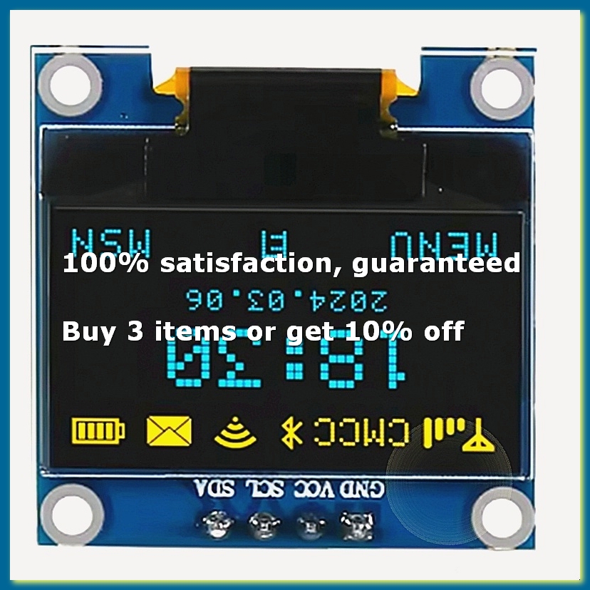 Esp8266 - Modul Layar Tampilan OLED 0.96 Inci