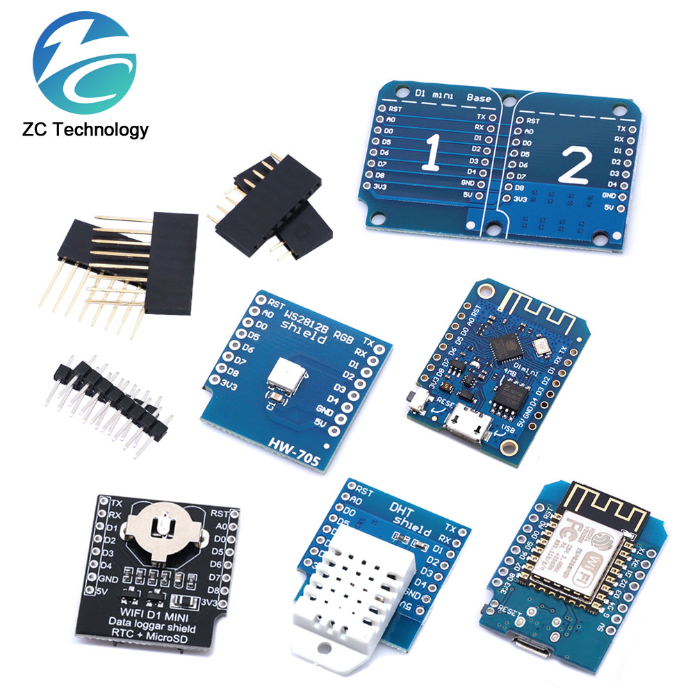 Esp8266 Nodemcu - D1 Mini ESP8266 ESP-12F CH340G V2