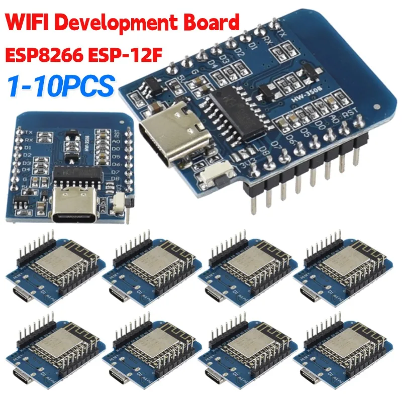 Esp8266 - 1-10 Buah ESP8266 ESP-12F D1 Papan