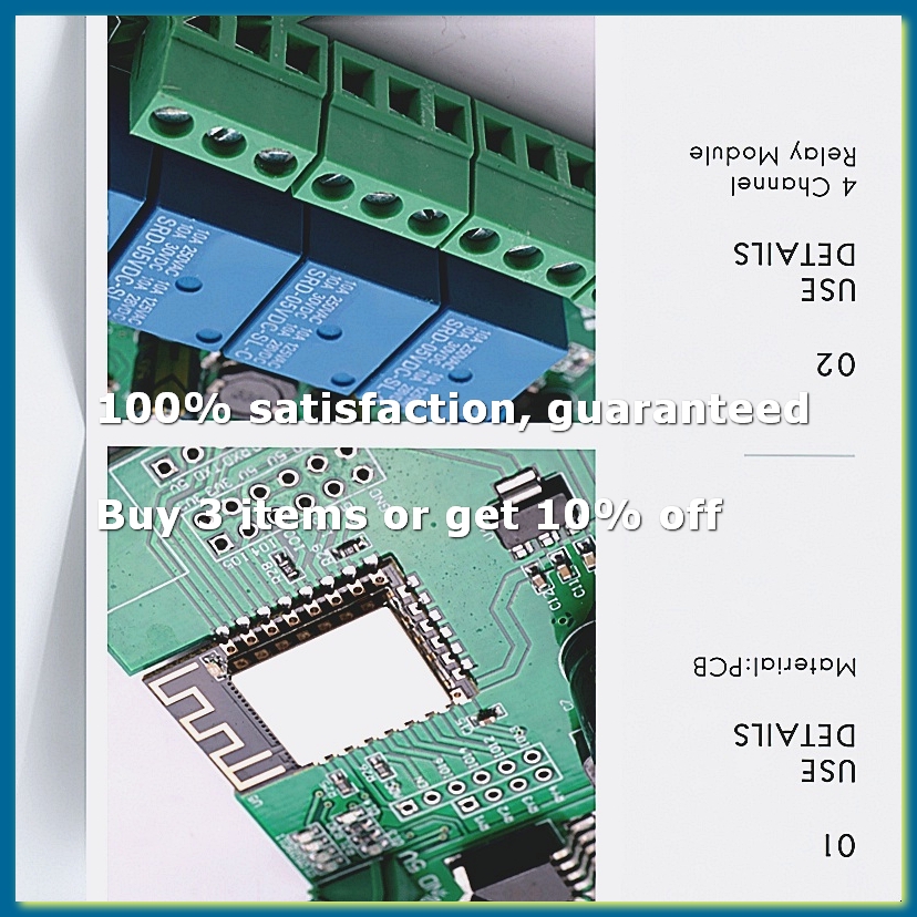 Esp8266 - Modul Relay 4 Saluran WIFI Nirkabel