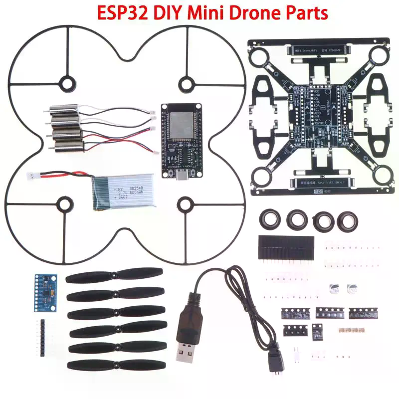 Esp32 Devkit - Kit Drone Mini Open‑Source ESP32, Paket