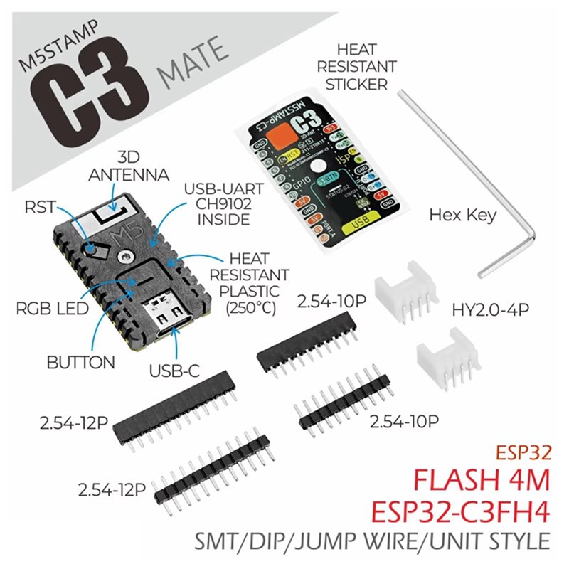 AS95-ESP32-C3 Papan Pengembang - Esp32 Wifi Bluetooth Module ulasan dan harga