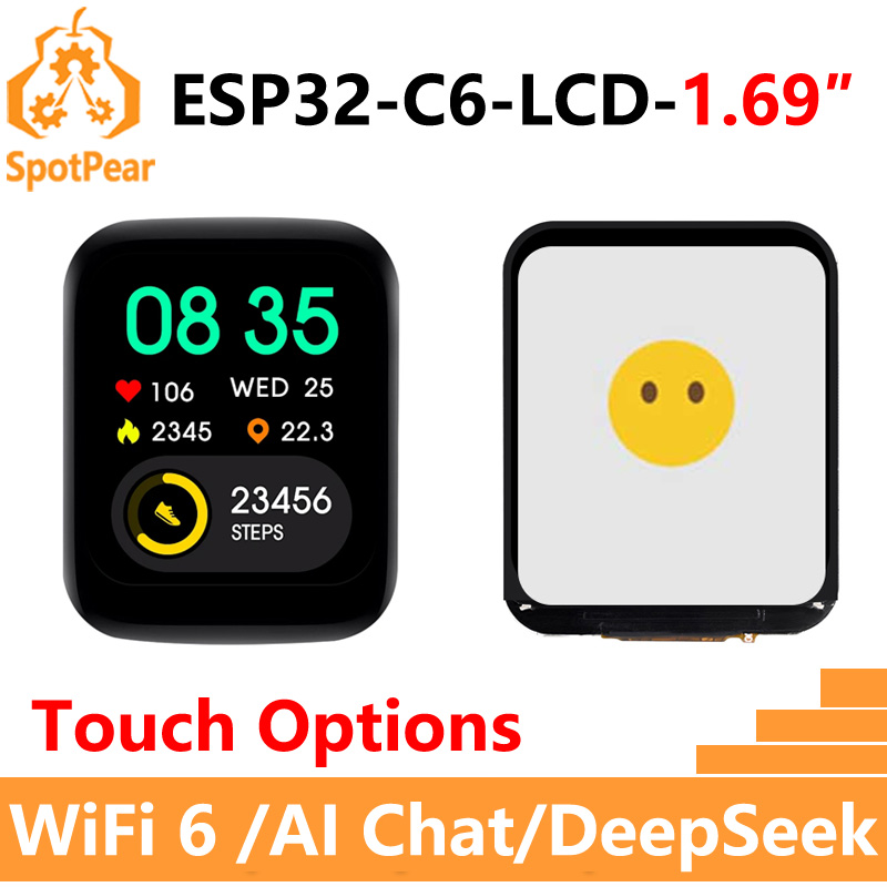 Waveshare ESP32-C6 1.69 Inci O - Esp32 C6 ulasan dan harga