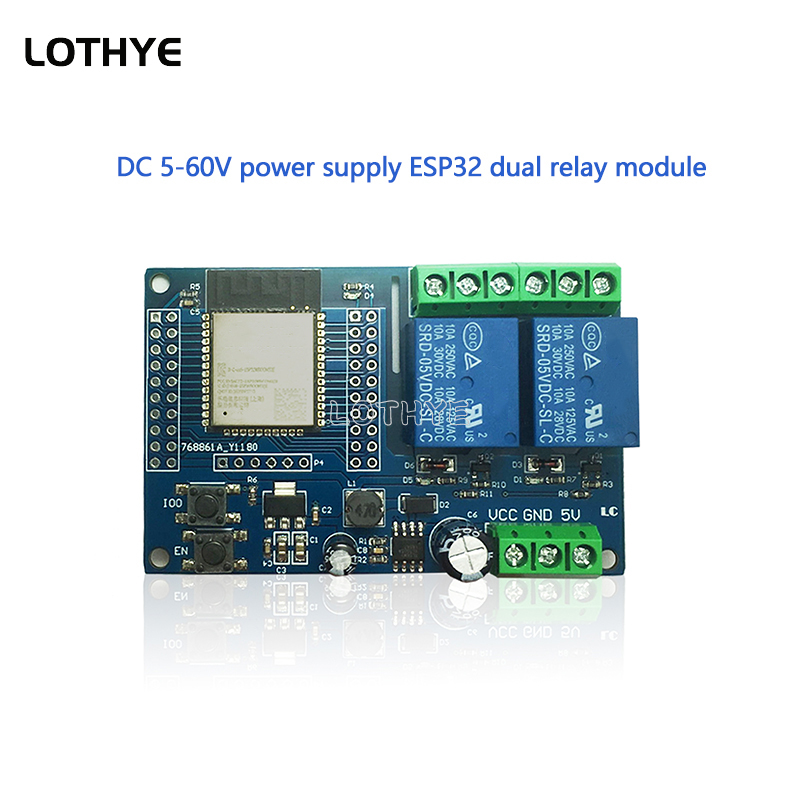Modul Relay Wifi Bluetooth Dua - Esp32 Wifi Bluetooth Module ulasan dan harga