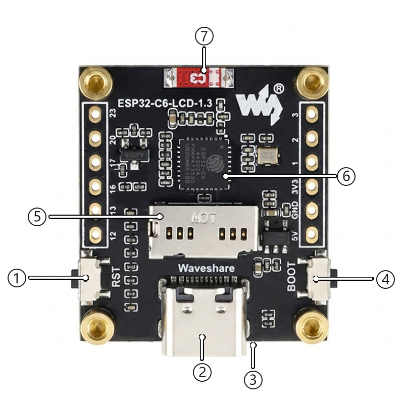 ESP32-C6 Papan Pengembangan LC - Espressif Esp32 ulasan dan harga