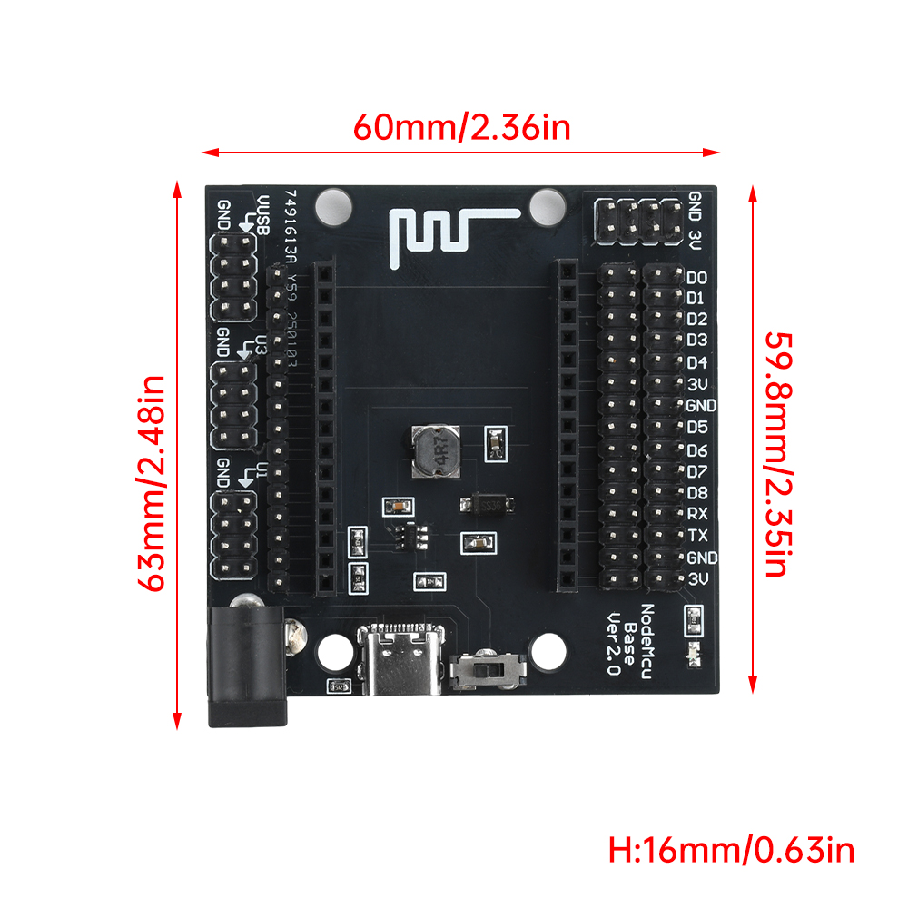 NodeMcu Base ESP8266 Papan Uji - Esp8266 Nodemcu ulasan dan harga