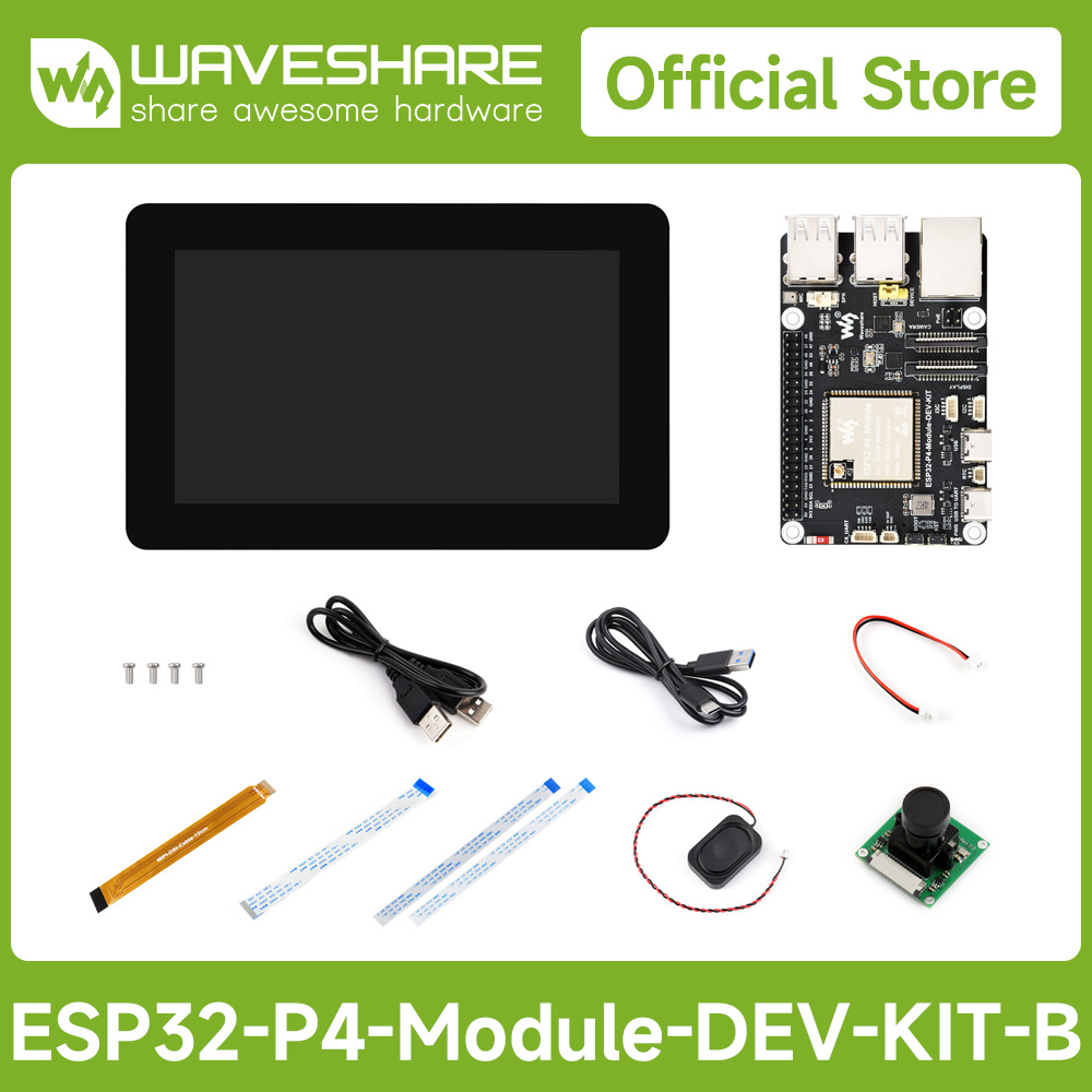 Papan Pengembangan Waveshare B - Esp32 P4 ulasan dan harga