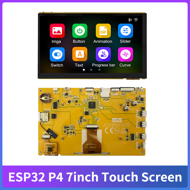 ESP32 P4 7 Inci LCD Papan Peng - Esp32 P4 ulasan dan harga