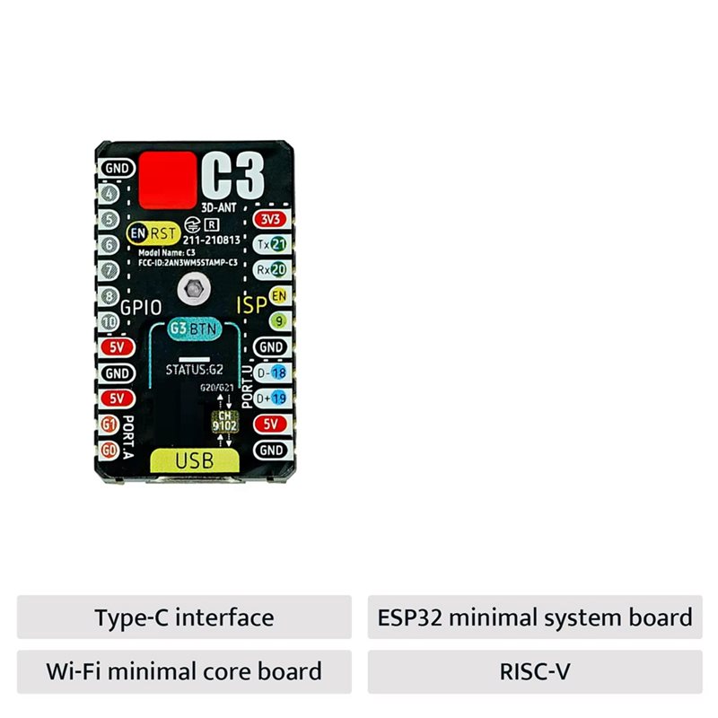 A99E-ESP32-C3 Papan Pengembang - Esp32 C3 ulasan dan harga