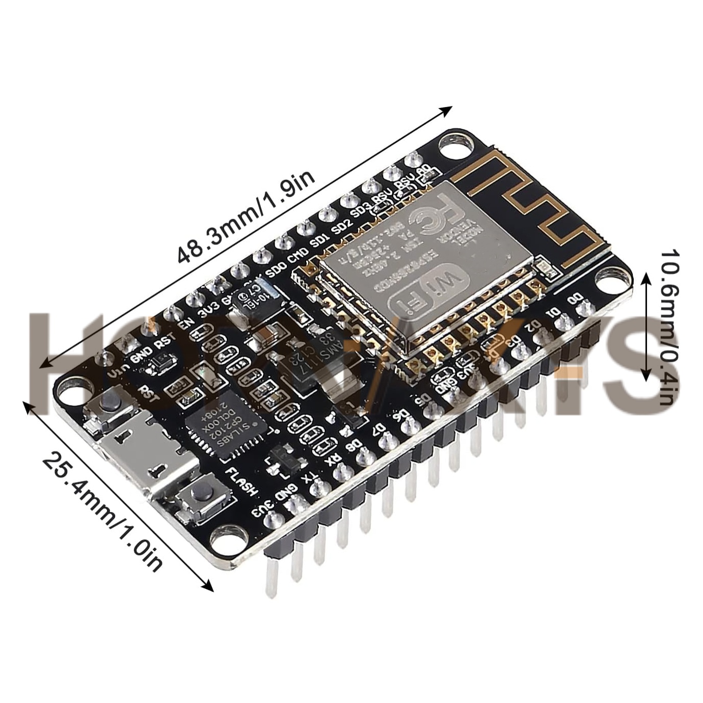 1-10 buah/modul nirkabel CP210 - Esp8266 Nodemcu ulasan dan harga
